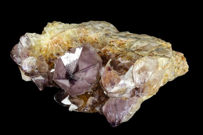 Wide, Amethyst Crystal Cluster - South Africa #115382